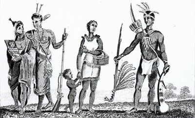 North American Indians, published by Richard Phillips, 1806 by American School